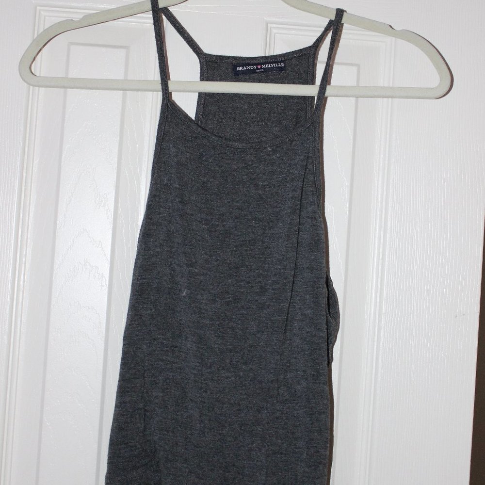 Gray Brandy Melville tank top